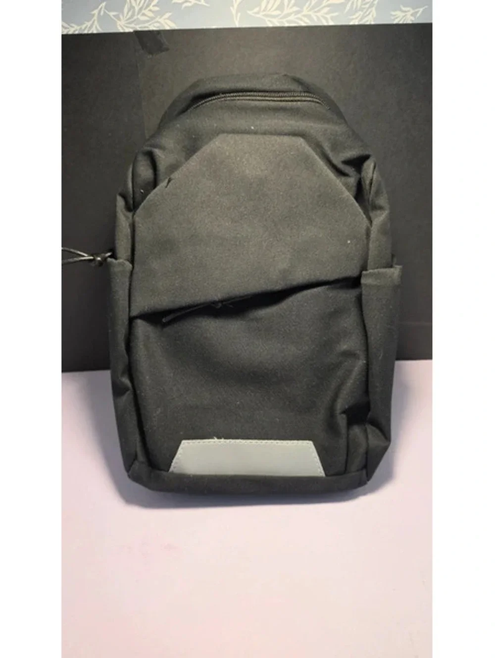 New Unisex Black Sling Bag Purse